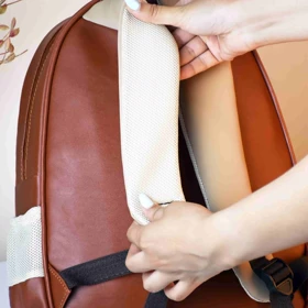 کوله پیش دبستانی و دبستان فانتزی چرمی خرسی