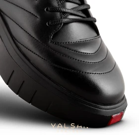 کفش روزمره زنانه چرم یلسان مدل روبی کد 676-GN