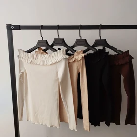 بلوز کبریتی یقه عروسکی