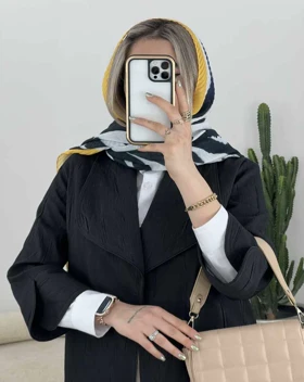 کت مزونی یقه آرشال(70)کد3508