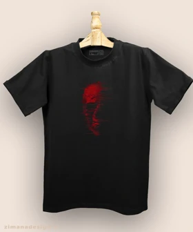 تیشرت مردانه و زنانه طرح اسکلت مرگ کد 931