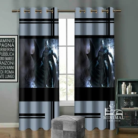 پرده کودک طرح بتمن بالدار مدل W5052