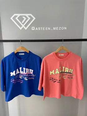 تیشرت قواره دار malibu