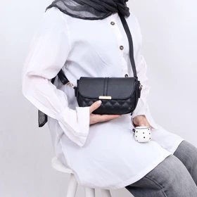 کیف دوشی دلین DELIN (مشکی)