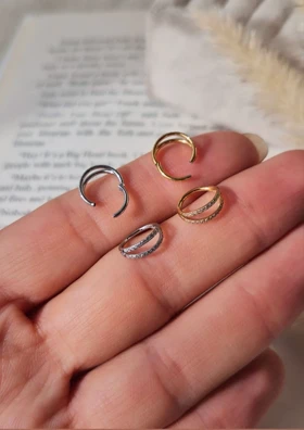 پیرسینگ گوش لولا مخفی کیفیتA++