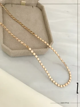 گردنبند مهره‌ای فلت