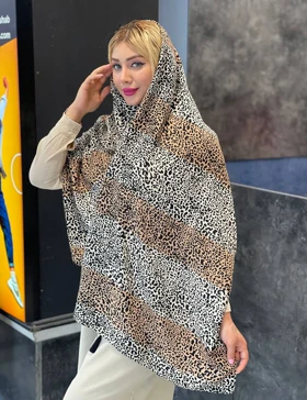 شال پلنگی کد : L73