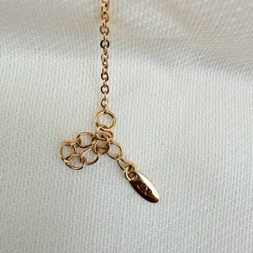 دستبند زنجیری تنیسی طلایی ژوپینگ