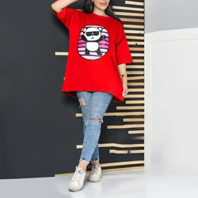 تیشرت زنانه لانگ