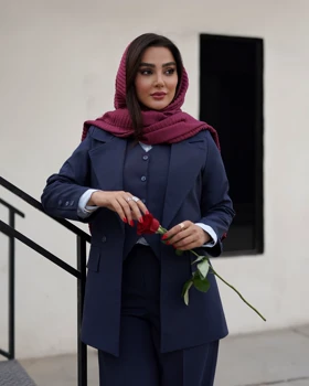 ست کت شلوار و جلیقه کلاسیک