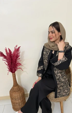 مانتو شفق طلایی