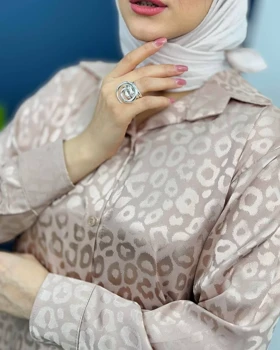 شومیز جلودکمه ساتن مدل پریناز کد 50197