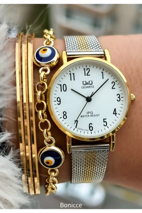 ساعت زنانه qandq