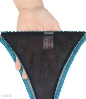ست شورت و سوتین توری فنردار Jina ژینا گلدوزی طرح 3 کد 1046