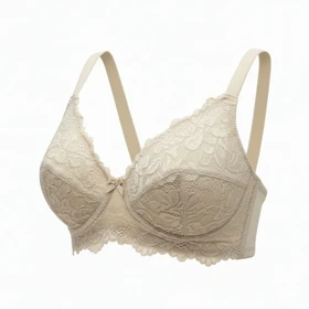 سوتین گیپور بدون فنر زنانه کرم کرشمه