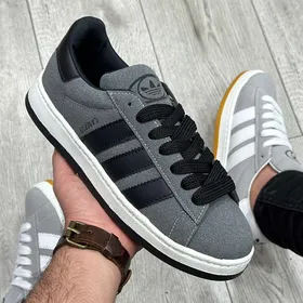 کفش و کتانی مردانه مدل ADIDAS_CAMPUS آدیداس کامپوس رنگ طوسی مشکی