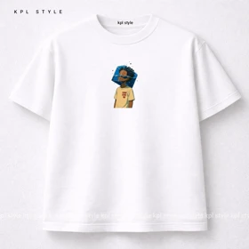 تیشرت سوپر پنبه قواره باکسی کد 1240