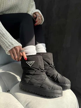 نیم بوت کاپشنی PRADA