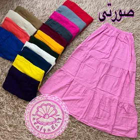 دامن نخی طبقه‌ای بلند