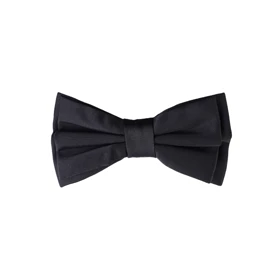 پاپیون مشکی ساده ساتن 7165