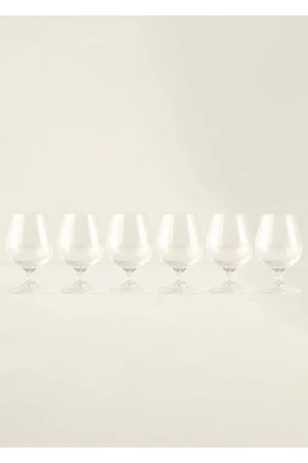 لیوان آب کنار قهوه Bella Maison مدل Columba Kristal شیشه کریستالی - طبیعی