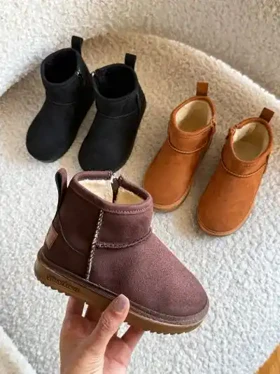 بوت آگ بچه گانه فشن مدل 1651 زیپ‌دار