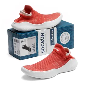 کتانی راحتی میجز جزبا گلبهی - Jazba Mijaz Sockün Watermelon
