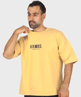 تیشرت لش طرحدار Vamos کد 6255