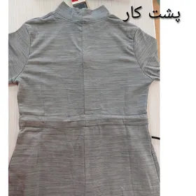 مانتو جلو زیپ کمربندی نایک زنانه