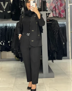 کت شلوار خرجکار پاپیون
