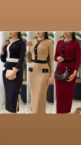 بلوز و دامن کبریتی