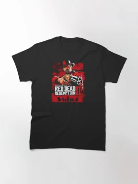 تیشرت بازی Red Dead Redemption | تیشرت رد دد ریدمپشن طرح The Shoots کد 159870