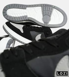 کفش کتانی بزرگ پا مشکی طوسی نایک NIKE SB
