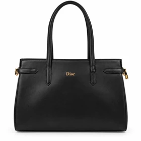 کیف وارداتی Dior چرم مشکی بزرگ/ دیور