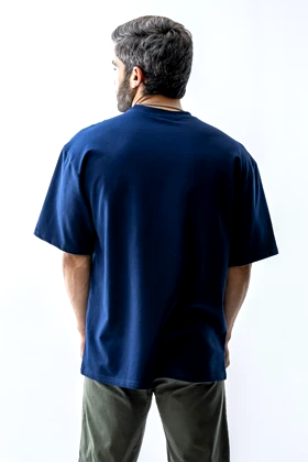 تیشرت باکسی چاپی brain مردانه