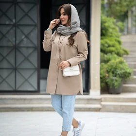 مانتو اسپرت زنانه مدل آوینا کد 1574