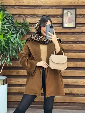 پالتو فوتر جلو ژیله دار