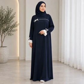 عبا ژاکلین رومینا سرمه ای