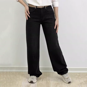 شلوار جین نیم بگ 1007588