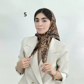 مینی اسکارف پلنگی 1008482