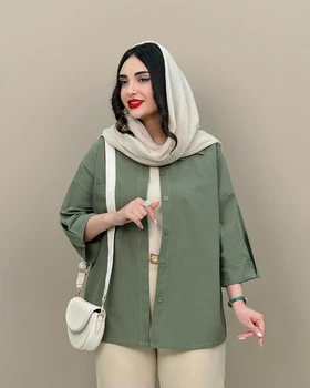 شومیز پاکتی لینن