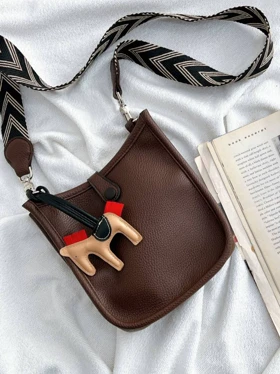 کیف هرمس نگین 21211 (قهوه ای)