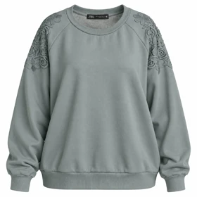 دورس سه نخ یشمی تو کرک گلدوزی برند Zara ترکیه سایز 40 تا 46 کد 3399