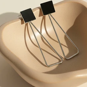 کالکشن گوشواره آویز سیلور استایل طرح‌های مدرن و مرواریدی