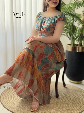 پیراهن بهار کد2461