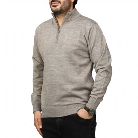 پلیور بافت نیم زیپ ماراتن مدل 1719851