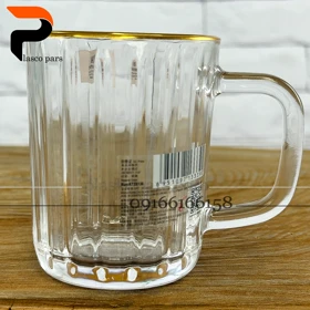 لیوان نیزه ای 136 لب طلایی بلینکمکس