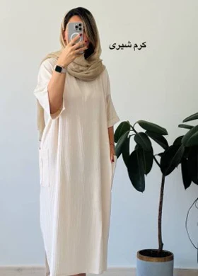 پیراهن مانتویی دلسا 12