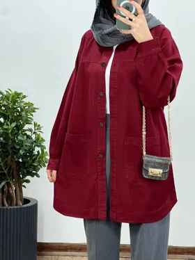 مانتو کتان بلند سلین 8