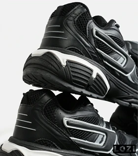 کفش کتانی مردانه مشکی سفید DIESEL S-SERENDIPITY SPORT